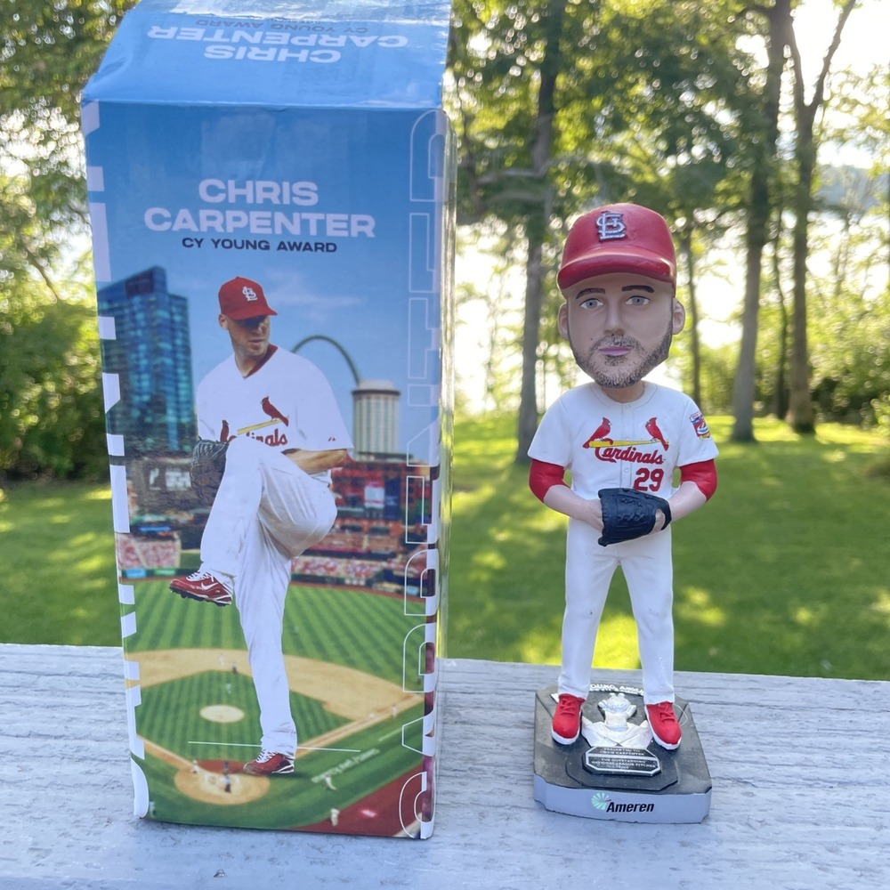 St Louis Cardinals Chris Carpenter Cy‎ Young Bobblehead 8/15/25 SGA STL Cards